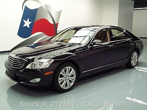 2009 mercedes-benz s550 p2 4matic awd sunroof nav 24k! texas direct auto