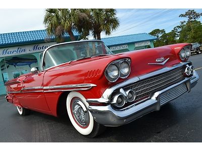 Classic custom 1958 chevrolet bel air 350ci automatic garage kept