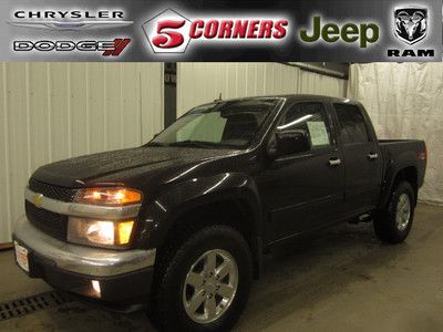 2012 black chevy colorado lt 4x4 4 door -  7k miles, 1 owner!