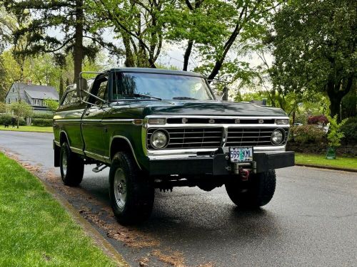 Sell used 1973 Ford F-250 RANGER HD 4X4 390 V8 HIGH BOY in West Linn ...