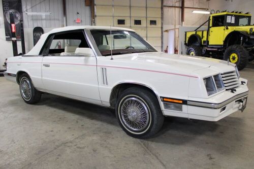 1985 dodge 600 convertible