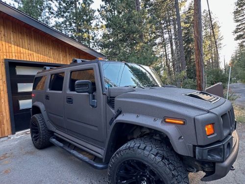 2008 hummer h2 luxury/black ops packages