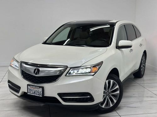 2016 acura mdx w/tech