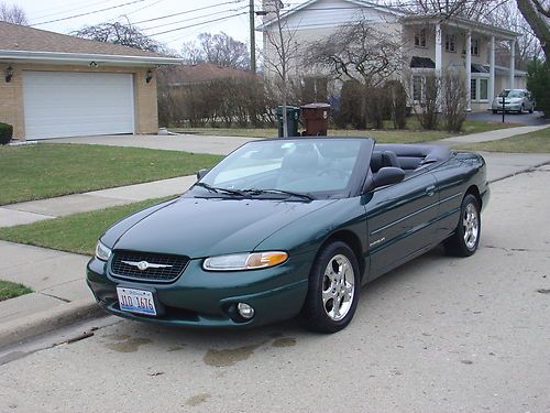 1999 chrysler sebring limited convertible