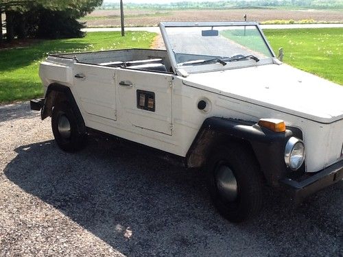 1974 volkswagen thing  1600cc 23,453 mile survivor good condition