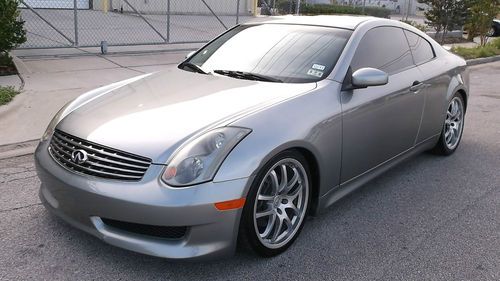 2006 infiniti g35 6-sp manual coupe 2-dr low miles runs great