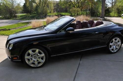 2007 bentley continental gtc convertible 2-door 6.0l