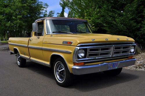 1972 ford explorer f100 original paint nice driving survivor no rust f-100