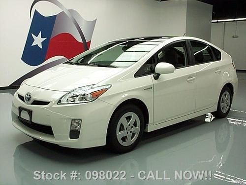 2010 toyota prius iii hybrid sunroof nav rear cam 30k! texas direct auto