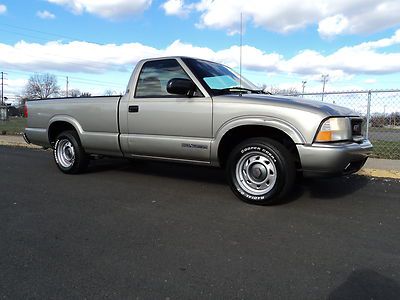 99 gmc sonoma sl long bed pickup truck 4.3 v6 auto cab  clean no reserve sls