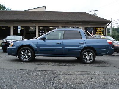 No reserve 2006 subaru baja turbo awd 2.5l 5-spd one owner handymans special