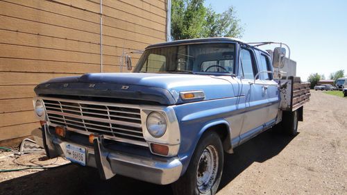 Ford f-250 custom cab, low reserve, crew cab, hot rod, rat rod, 460 cu