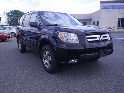 06 honda pilot ex 4wd suv 3rd row no reserve