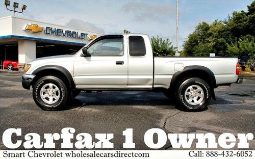 Used toyota tacoma xtra cab 4wd 5 speed manual pickup trucks 4x4 truck 1 owner