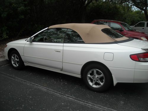 2000 toyota solara se convertible 2-door 2.2l