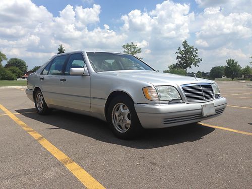 Sell used 1998 MERCEDES BENZ S 420 in Palatine, Illinois, United States