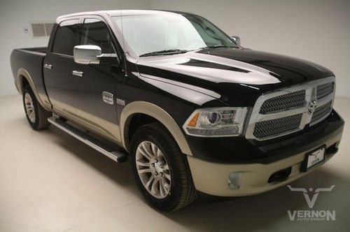 2013 laramie longhorn crew 4x4 navigation leather heated hemi lifetime warranty