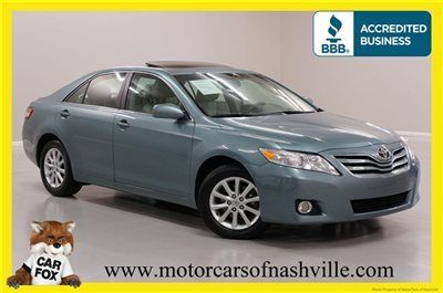 5-days *no reserve* '11 camry xle v6 nav leather roof jbl sound back-up carfax