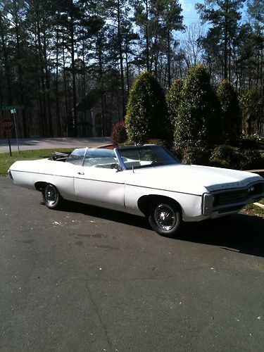 1969 convertible chevrolet impala 2 door coupe