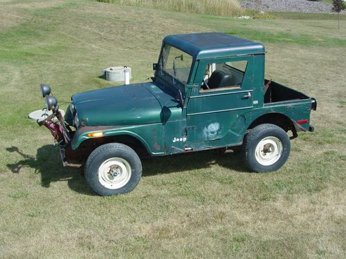 1980 jeep cj5 base sport utility 2-door 4.2l 12784 miles, 1/2 cab, 4x4, plow, wi