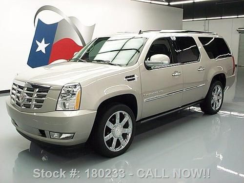 2008 cadillac escalade esv sunroof nav rear cam dvd 55k texas direct auto