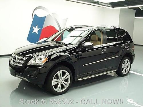 2010 mercedes-benz ml350 p1 sunroof nav rear cam 48k mi texas direct auto