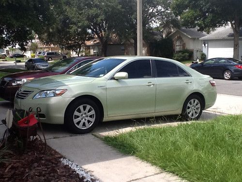 2007 toyota camry hybrid sedan 4-door 2.4l green ,navigation