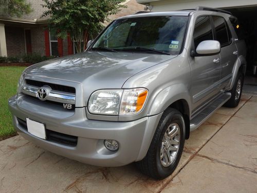 Sell Used 2005 Toyota Sequoia Limited Sport Utility 4 Door 47l Low