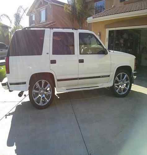 1999 chevrolet tahoe lt sport utility 4-door 5.7l