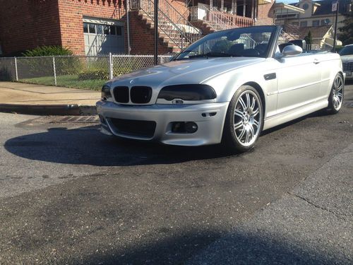 2002 bmw m3 base convertible 2-door 3.2l no reserve! must look