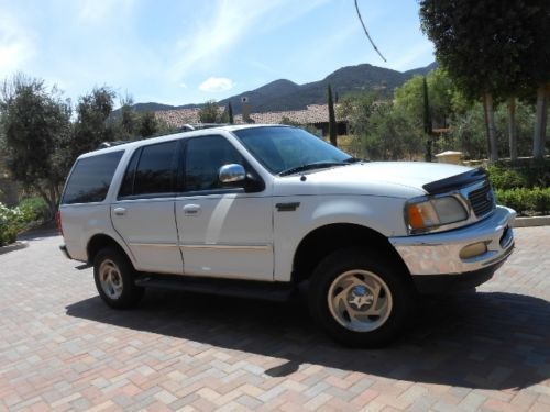 1998 ford expedition xlt sport utility 4-door 4.6l 4x4 no accidents no reserve