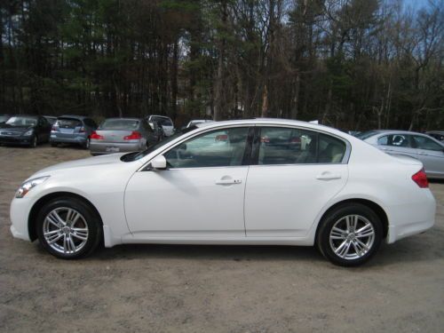 2010 infiniti g37x awd sedan salvage repairable project flood water g37 x 4x4