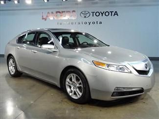 2010 acura tl palladium metallic xm ebony leather heted seats sunroof