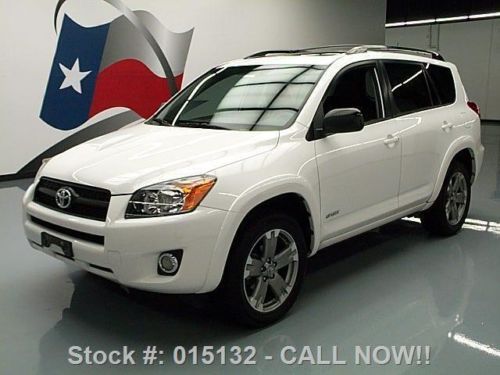 2010 toyota rav4 sport sunroof cruise ctrl 18&#039;s 40k texas direct auto