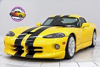 2001 dodge viper gts chrome wheels a/c