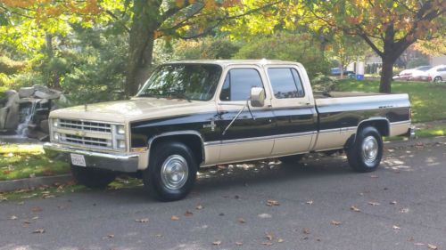 1988 chevrolet c3500 silverado 3+3 cab &amp; chassis 4-door 7.4l very low miles