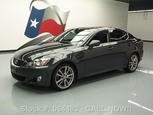 2008 lexus is250 paddle shifters sunroof leather 81k!  texas direct auto