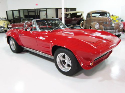 1963 corvette roadster - custom wide body - built 454ci v8 - very fast &amp; fun!!