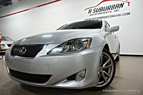 2008 lexus is 350 navigation 18&#034; wheels loaded clean carfax wow