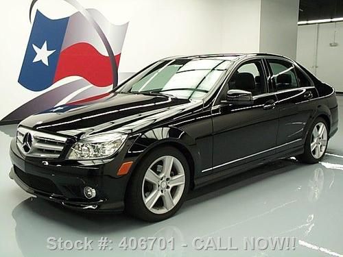 2010 mercedes-benz c300 sport sunroof heated seats 35k texas direct auto