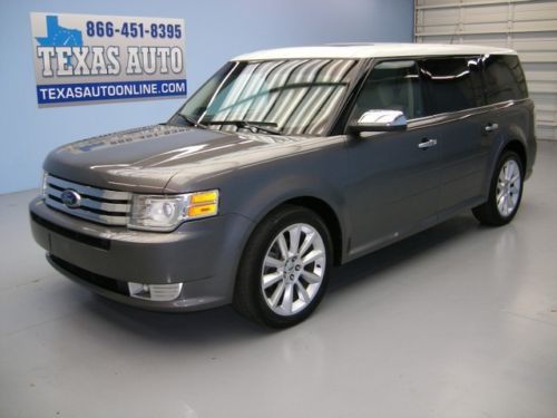 We finance!!  2010 ford flex limited awd pano roof nav heated leather texas auto