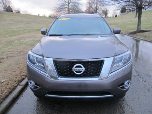 2013 nissan pathfinder platinum edition loaded leather satnav only 2933 miles!!