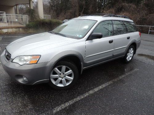 2007 subaru outback, no reserve, no accidents, looks and runs fine.