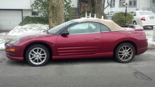 2001 mitsubishi eclipse spyder gt convertible 2-door 3.0l