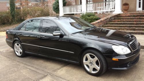 2005 mercedes-benz s500 base sedan 4-door 5.0l