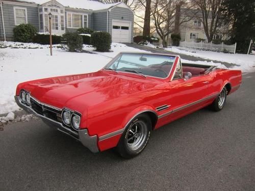 1966 oldsmobile 442 conv. ac #'s match engine real deal