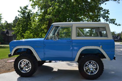 Sell new 1976 Ford Bronco Ranger - Absolutely beautiful, full frame off ...