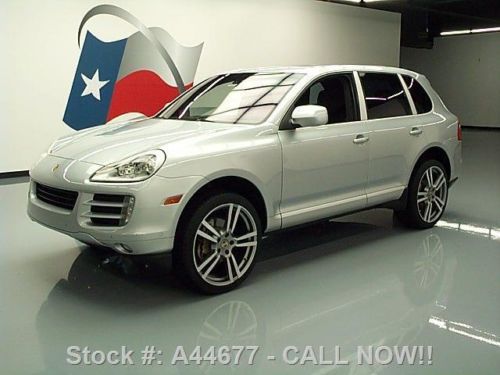 2008 porsche cayenne s awd sunroof nav 22&#034; wheels 49k texas direct auto