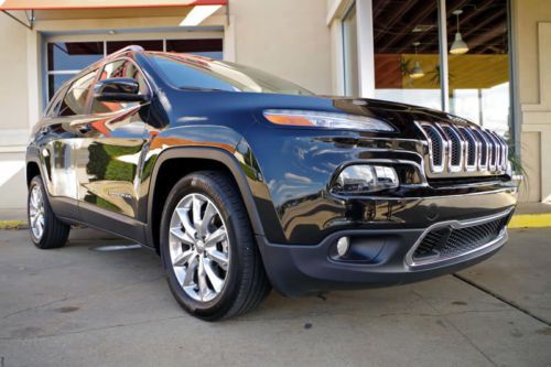 2014 jeep cherokee limited, 1-owner, leather, rearview camera, more!