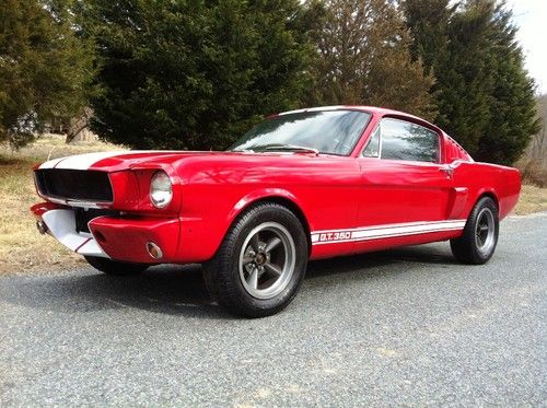 Purchase used 1965 FORD MUSTANG FASTBACK, 289, RESTO MOD, GT 350 ...